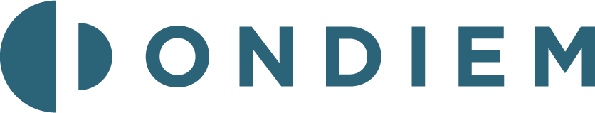 onDiem horizontal logo turquoise green no BG